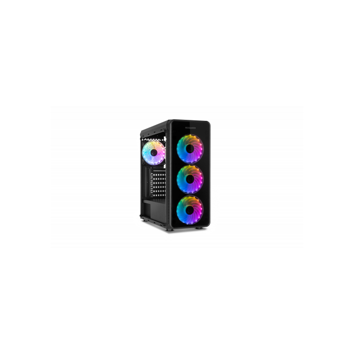 Caja Semitorre ATX Nox NXHUMMERTGM LED RGB Negro 2