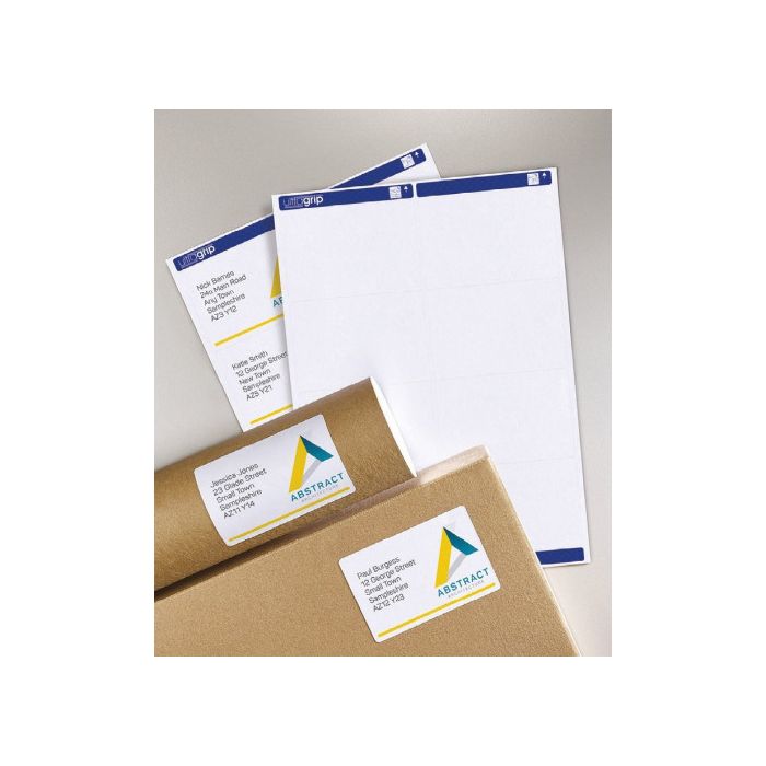 Avery etiquetas adhesivas ultragrip para paquetes 99,1x57mm inkjet/láser 10 x 15h blanco 2