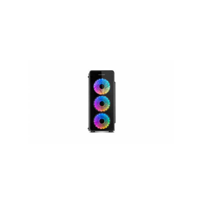 Caja Semitorre ATX Nox NXHUMMERTGM LED RGB Negro 18
