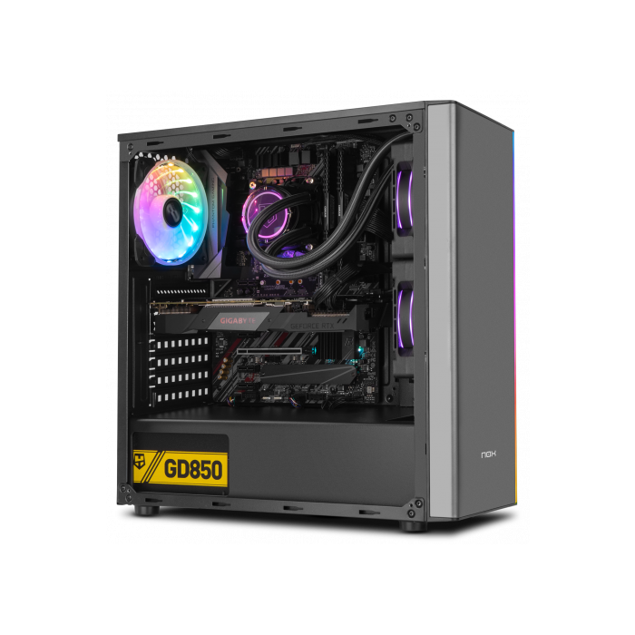 NOX Infinity Omega RGB Midi Tower Negro 20