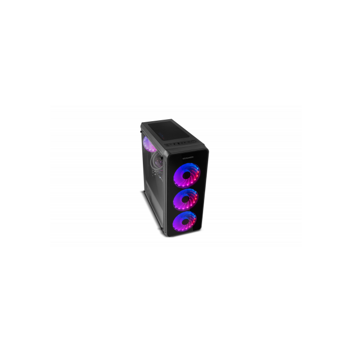 Caja Semitorre ATX Nox NXHUMMERTGM LED RGB Negro 26