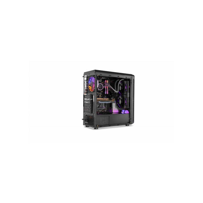 Caja Semitorre ATX Nox NXHUMMERTGM LED RGB Negro 28