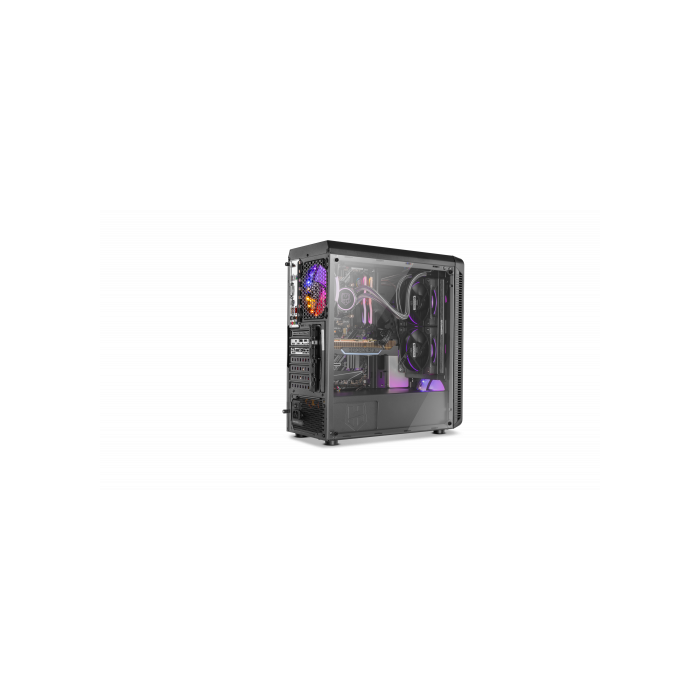 Caja Semitorre ATX Nox NXHUMMERTGM LED RGB Negro 29