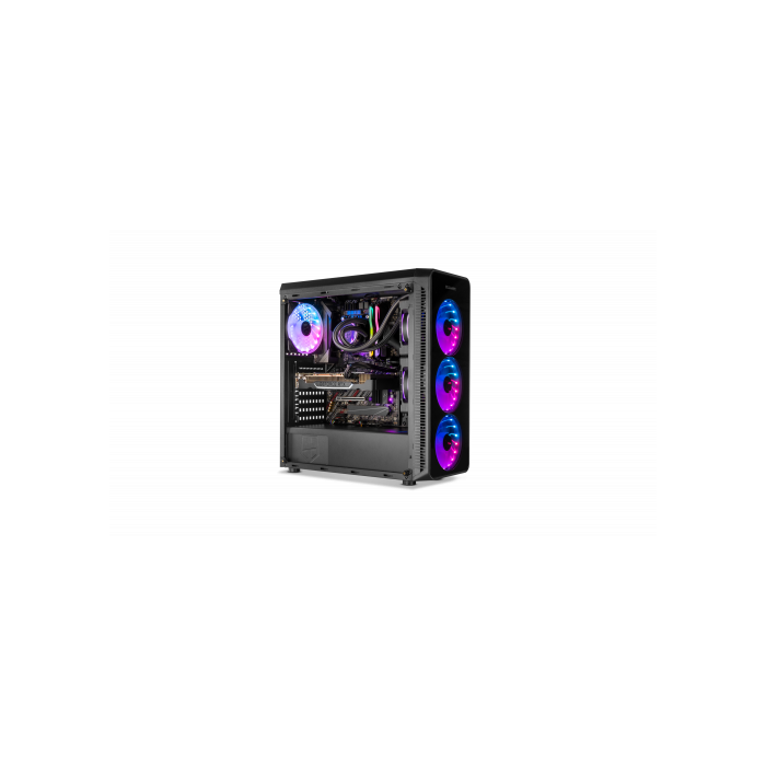 Caja Semitorre ATX Nox NXHUMMERTGM LED RGB Negro 32