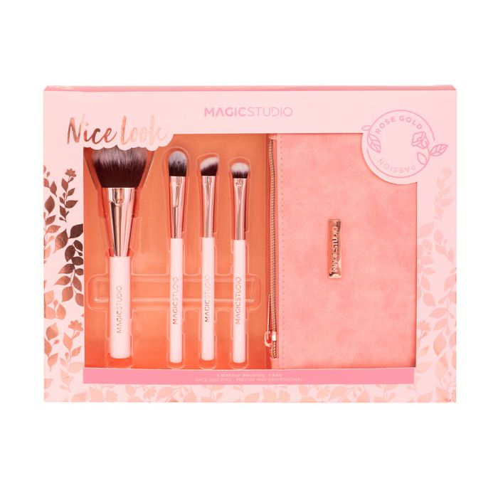 Magic Studio Rose Gold Brushes Set