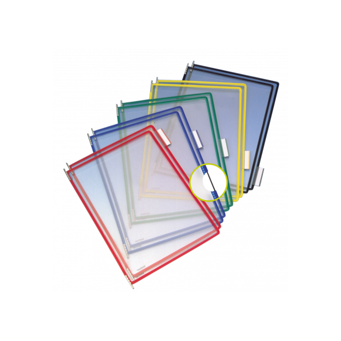 Pack de 10 Fundas con Pivotes A4 Vertical Color Surtido Tarifold 114009