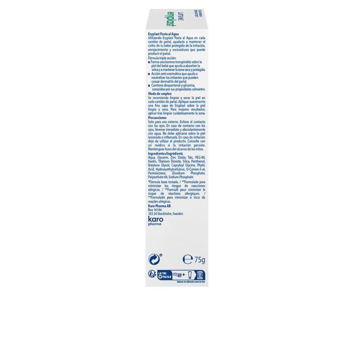 ERYPLAST pasta al agua 2 ERYPLAST pasta al agua 2