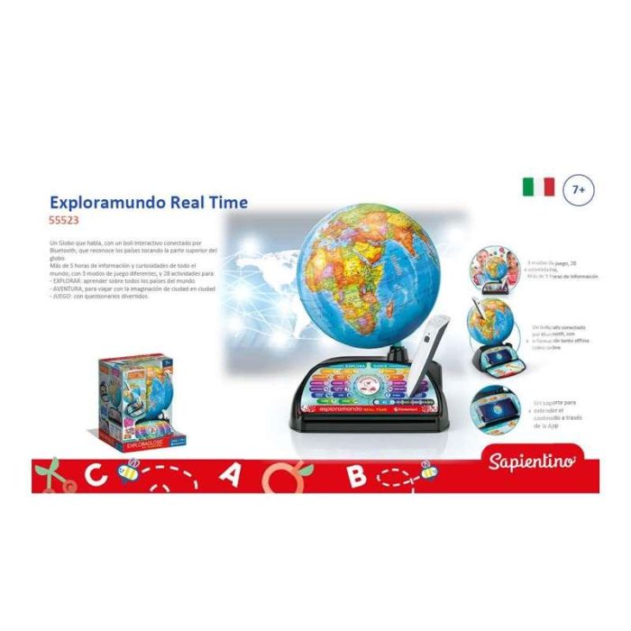 Esfera Digital Real Time. Explora el mundo en tiempo real. 3 modos de juego 28 actividades. 1