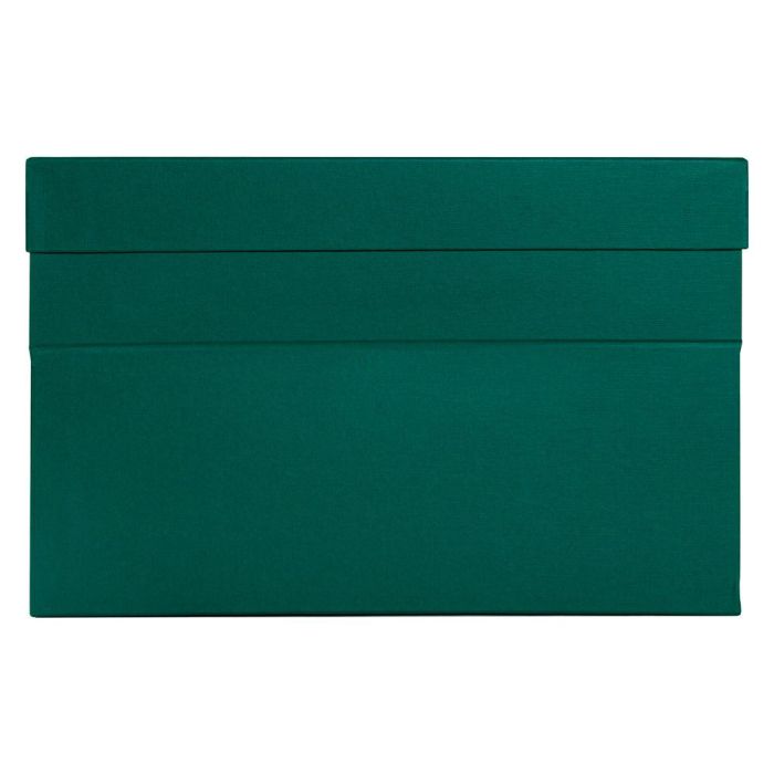 Caja Transferencia Liderpapel Folio Lomo 118 mm Color Verde 390x118X260 mm 3