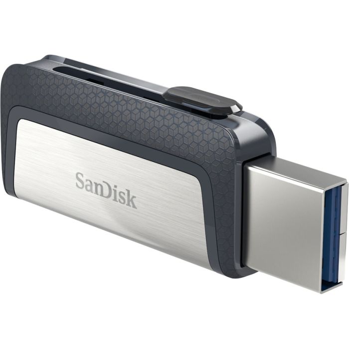 Memoria USB SanDisk SDDDC2-128G-G46 Negro Negro/Plateado Plateado 128 GB 1