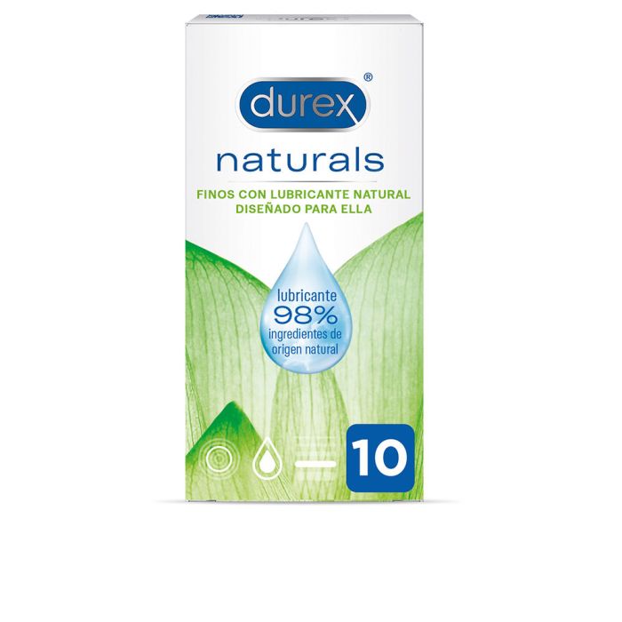 Durex Naturals Fino Con Lubricante Natural Preservativos