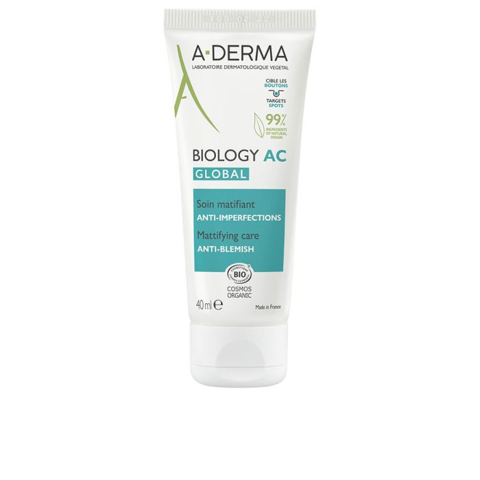 Crema de Día A-Derma Biology Ac Global Soin Matifiant Anti-Imperfection 40 ml