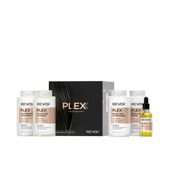 Set de Peluquería Revox B77 Plex Hair Rebuilding System 5 Piezas
