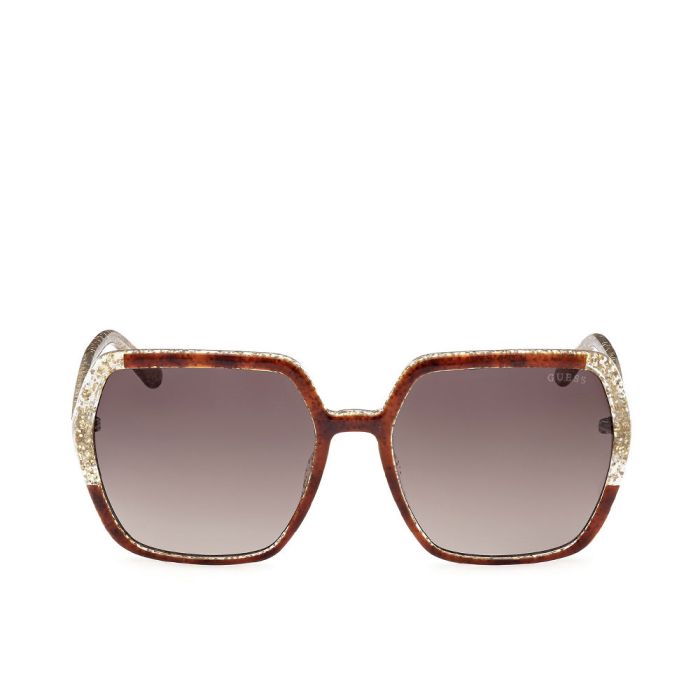 Guess GU7883 52F Gafas de Sol Mujer Diseño Cuadrado Montura Inyectada Habana Oscuro Cristal Marrón Degradado 135mm Guess GU7883 52F Gafas de Sol Mujer Diseño Cuadrado Montura Inyectada Habana Oscuro Cristal Marrón Degradado 135mm