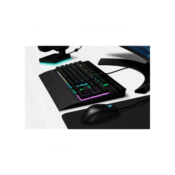 Corsair K55 RGB PRO teclado USB QWERTY Español Negro 6