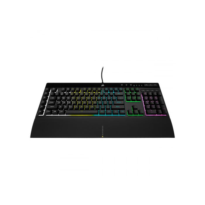 Corsair K55 RGB PRO teclado USB QWERTY Español Negro 13