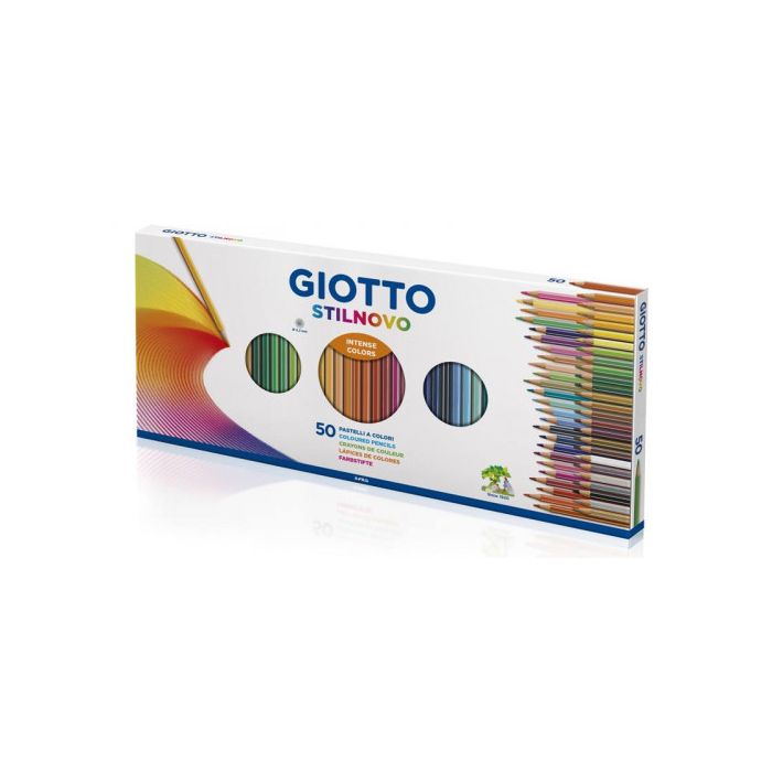 Giotto Stilnovo Caja 50 Lapiceros + Sacapuntas Giotto F257300