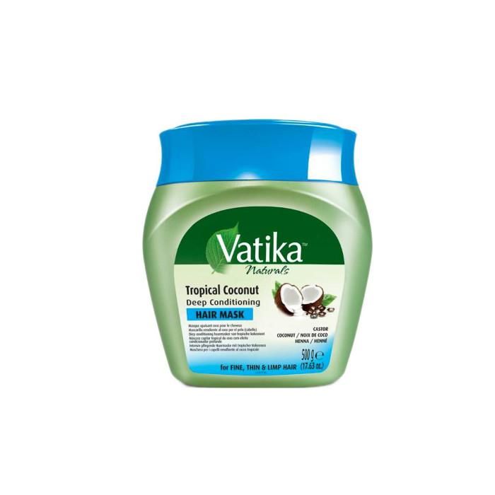 Tropical Coconut Deep Conditioning Hair Mask 500 gr Vatika