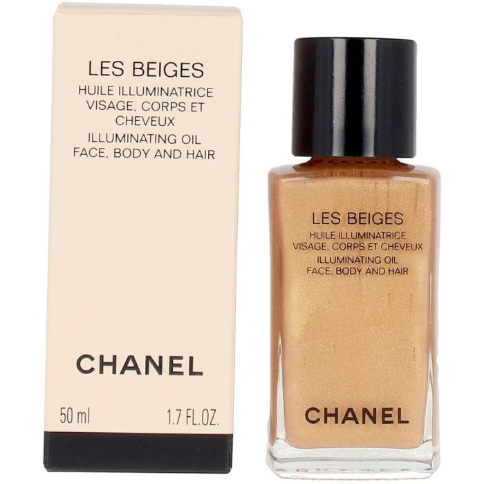 Les beiges huile illuminatrice visage corps et cheveux 50 ml
