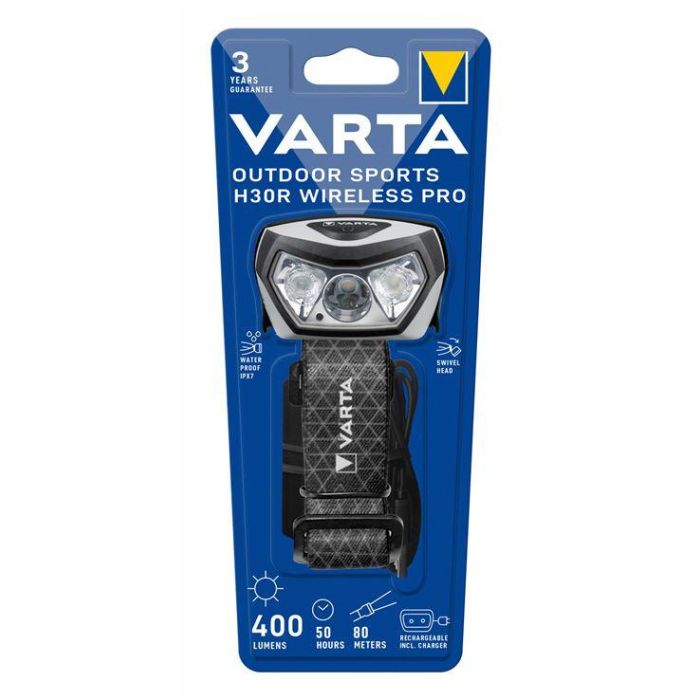 Linterna Varta SPORTS H30R PRO 9