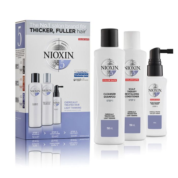 Sistema 5 - kit - tratamiento para cabello tratado con químicos debilitado 3 pz 1 Sistema 5 - kit - tratamiento para cabello tratado con químicos debilitado 3 pz 1