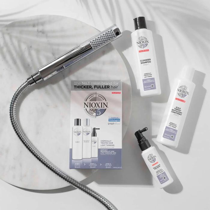 Sistema 5 - kit - tratamiento para cabello tratado con químicos debilitado 3 pz 3 Sistema 5 - kit - tratamiento para cabello tratado con químicos debilitado 3 pz 3