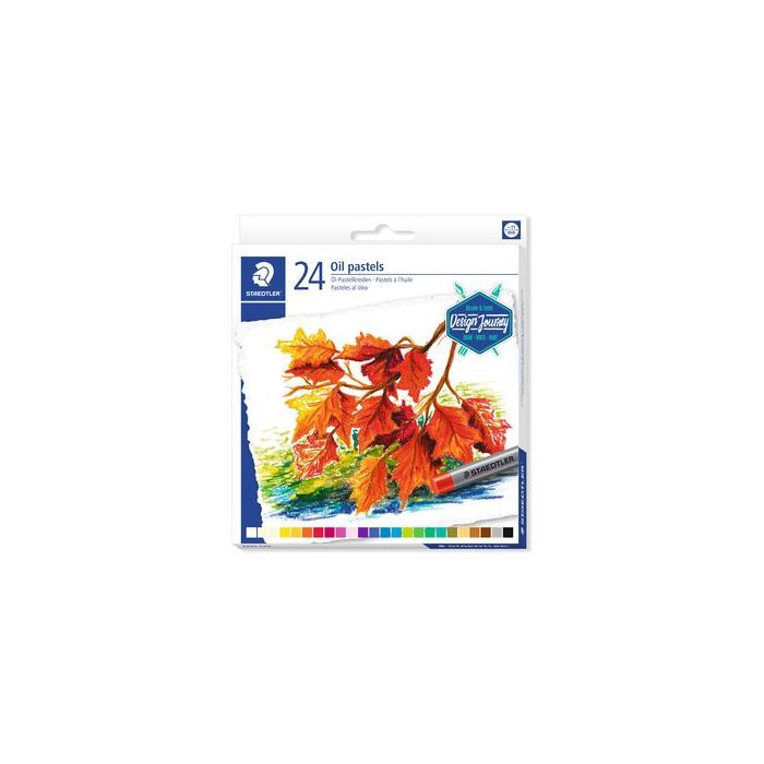 Ceras de colores Staedtler Design Journey 24 Piezas Multicolor (24 Unidades)