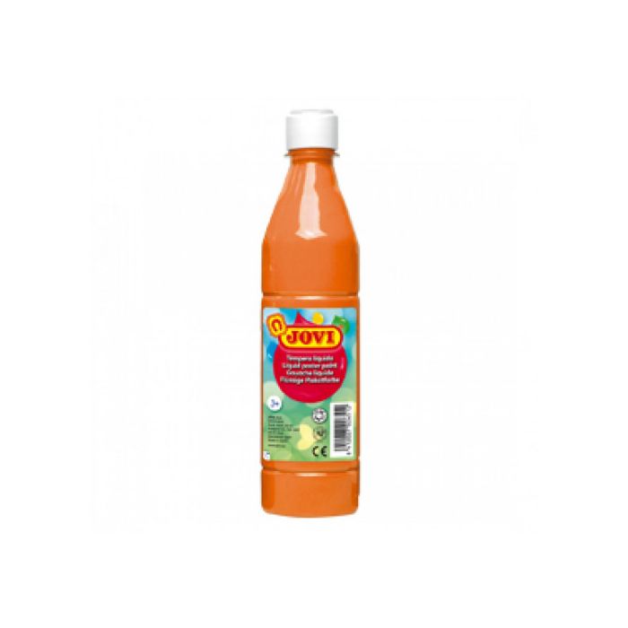 Jovi Témpera líquida school botella de 500 ml naranja