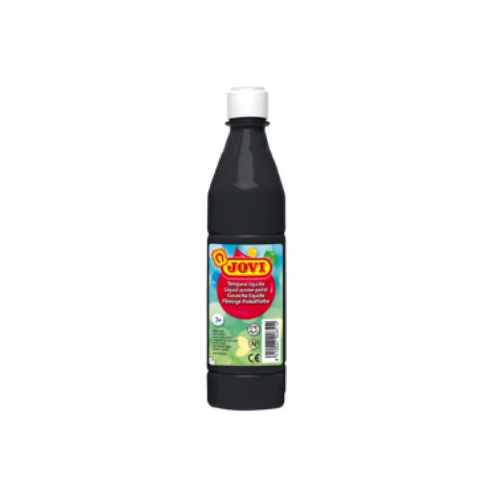 Jovi Témpera líquida school botella de 500 ml negro