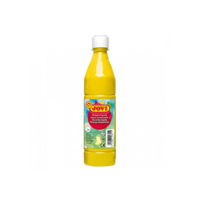 Jovi Témpera líquida school botella de 500 ml amarillo