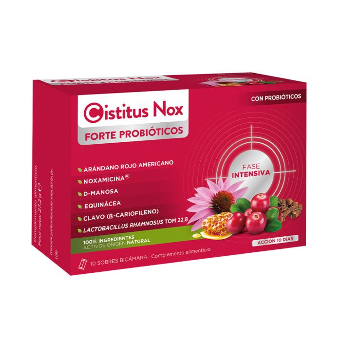 Cistitus Nox forte probióticos sticks 10 u