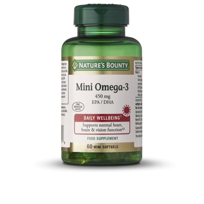 Mini omega-3 450 mg 60 mini cápsulas blandas