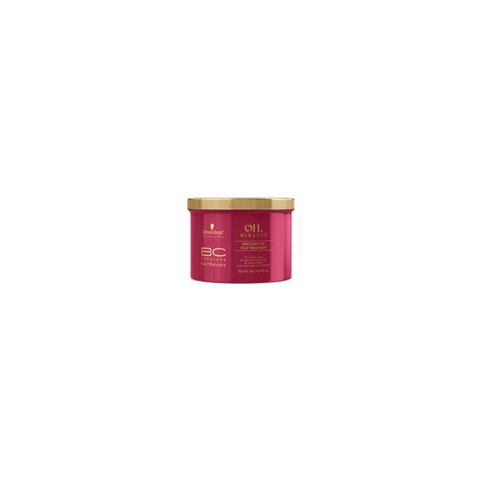 Bc Oil Miracle Tratamiento Con Aceite Nuez De Brasil 500 mL Schwarzkopf Bc Oil Miracle Tratamiento Con Aceite Nuez De Brasil 500 mL Schwarzkopf