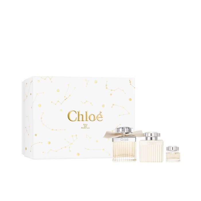 Set de Perfume Mujer Chloe EDP Chloe 3 Piezas