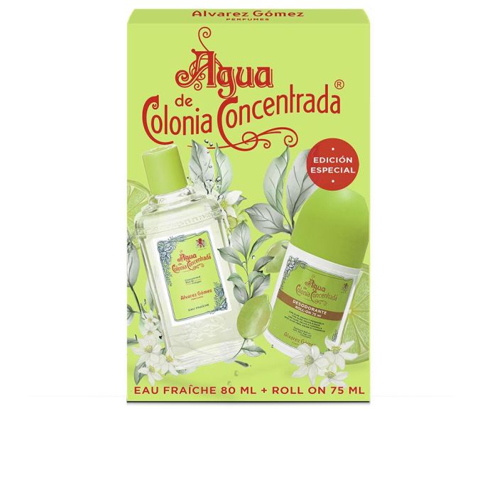 Alvarez Gomez Agua De Colonia Concentrada Eau Fraiche Lote 2 pz