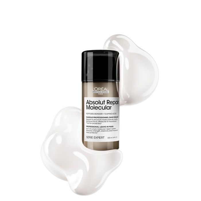 Absolut Repair Molecular Mascarilla Profesional Reparadora sin Aclarado para Cabello Dañado 2