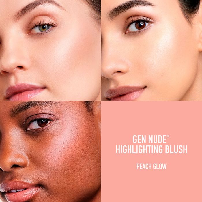 Gen nude highlighting blush #peach glow 3,8 gr 3