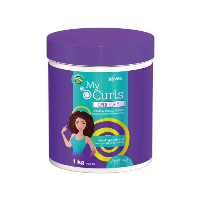 My Curls Super Curly Leave-In Cond. 1 kg Novex