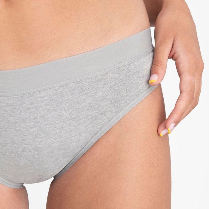 KIWITAS CLASSIC SPORTY braguitas menstruales gris 1