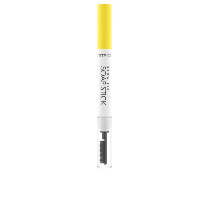 Catrice #010-transparent Fijador de Cejas SOAP STICK Brow Fix Cera Transparente Estiliza & Da Forma con Peine Integrado Vegano 1g