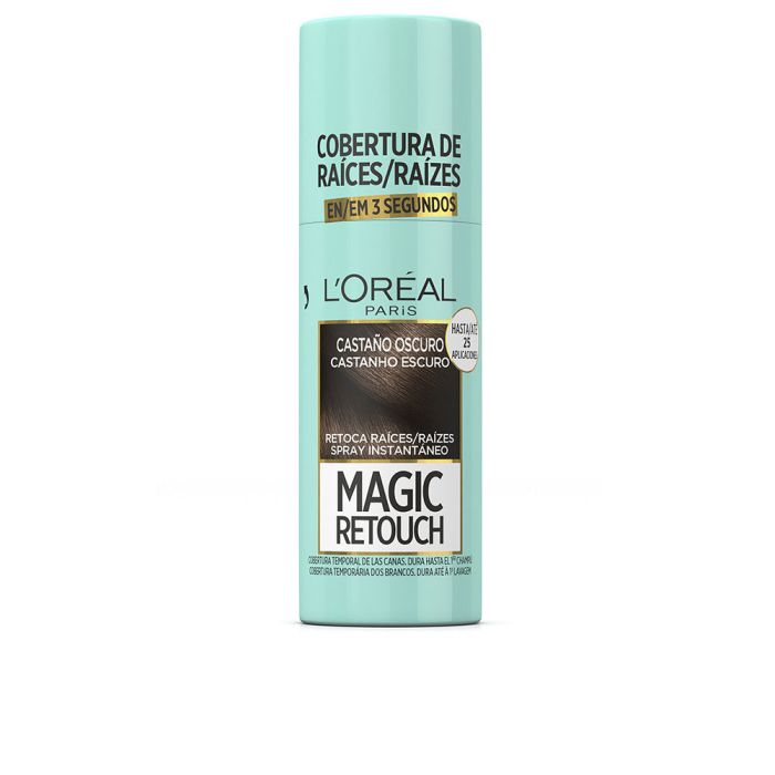 L'Oréal Paris Magic Retouch #3-Castaño Spray 75 mL