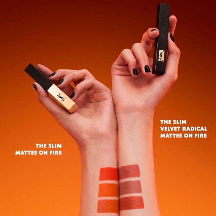 The slim velvet radical lipstick #320-scorching brown 1 u 3 The slim velvet radical lipstick #320-scorching brown 1 u 3