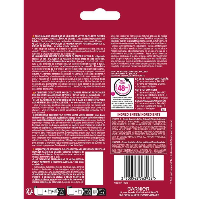 Color sensation champú 1 Color sensation champú 1
