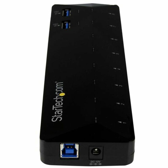 Hub USB Startech ST103008U2C USB 3.0 x 10 Negro 1