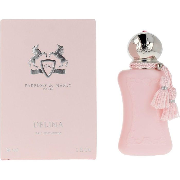 Parfums De Marly DELINA Eau de Parfum Vaporizador 30 ml para Mujer - Perfume Floral Nicho con Esencia de Rosa, Lichi y Vainilla