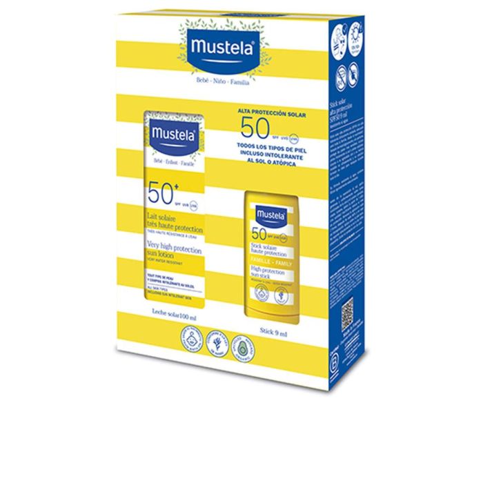 Mustela Leche Solar SPF50 100ml + Stick Protección Solar