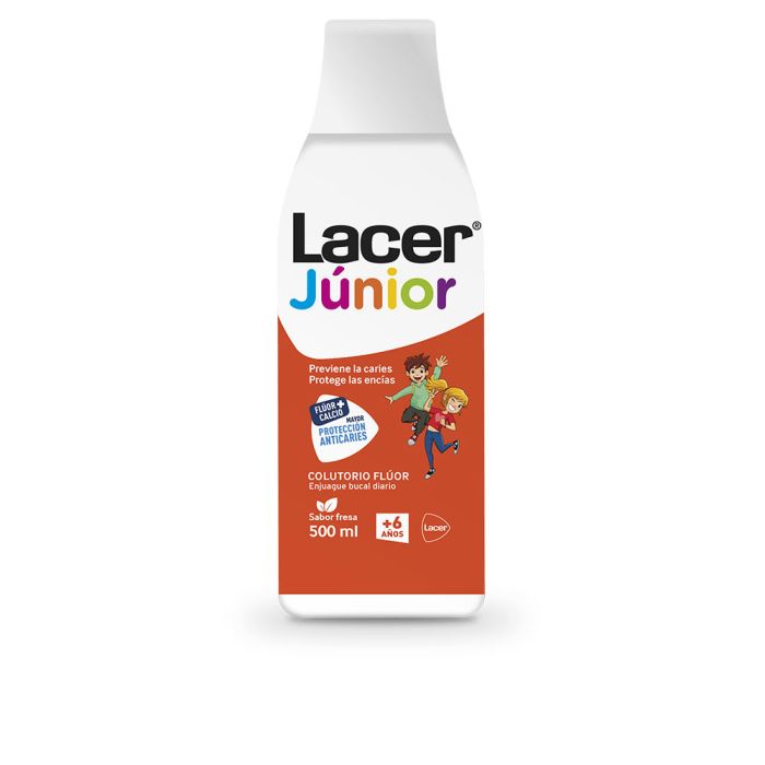 Lacer Flúor Enjuage Bucal Diario Fresa 0,05%