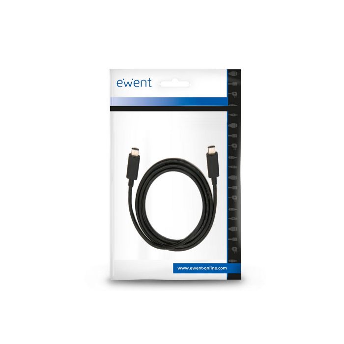 Cable Cargador USB Ewent EC1045 Negro 1