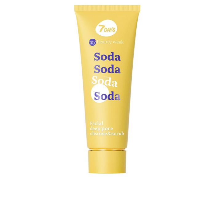 Soda limpieza y exfoliación facial profunda de poros 80 ml