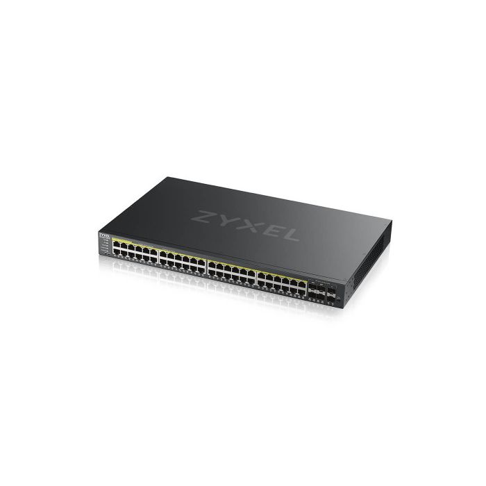 Zyxel GS2220-50HP-EU0101F switch Gestionado L2 Gigabit Ethernet (10/100/1000) Energía sobre Ethernet (PoE) Negro 3